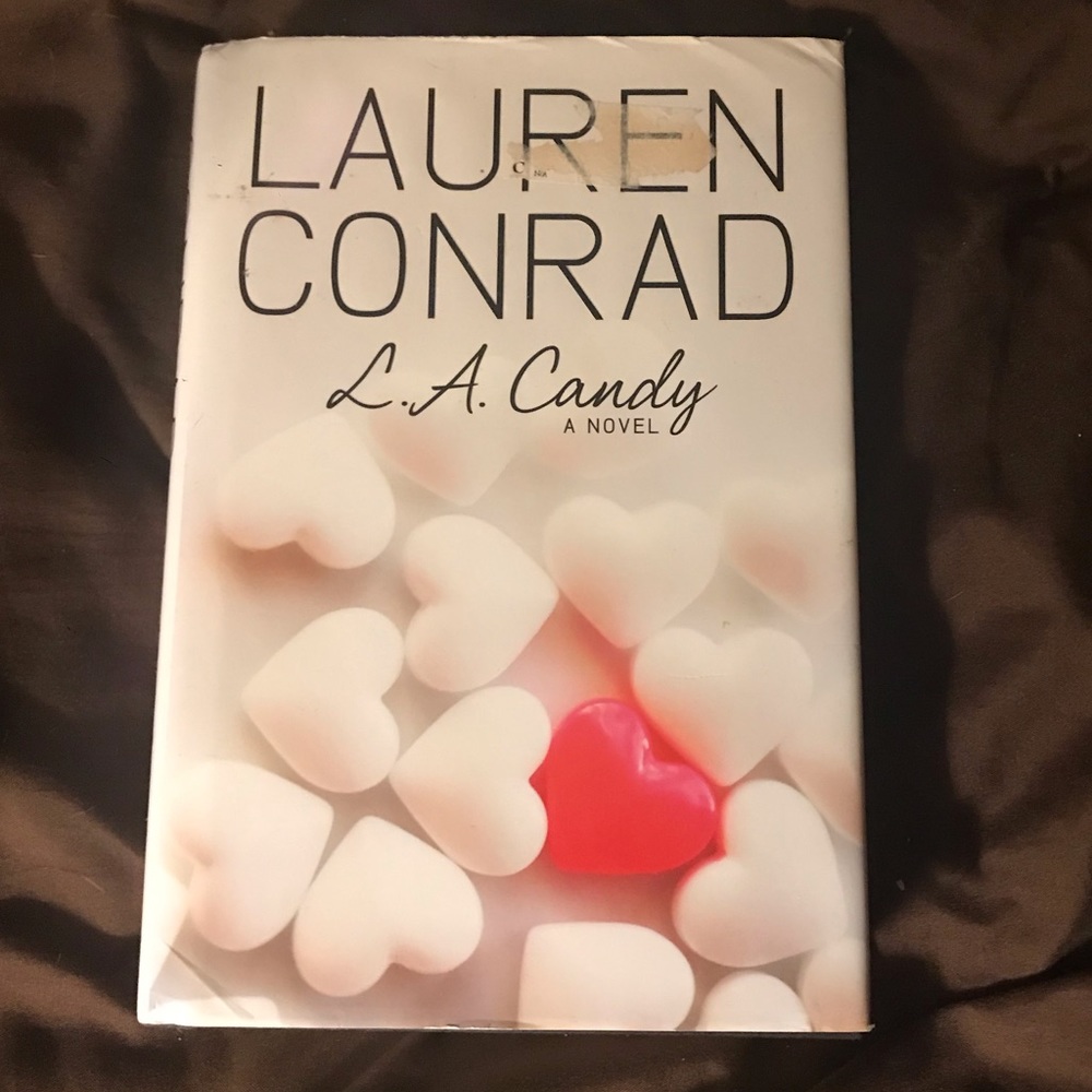 LA candy hardback book by Lauren Conrad excellent